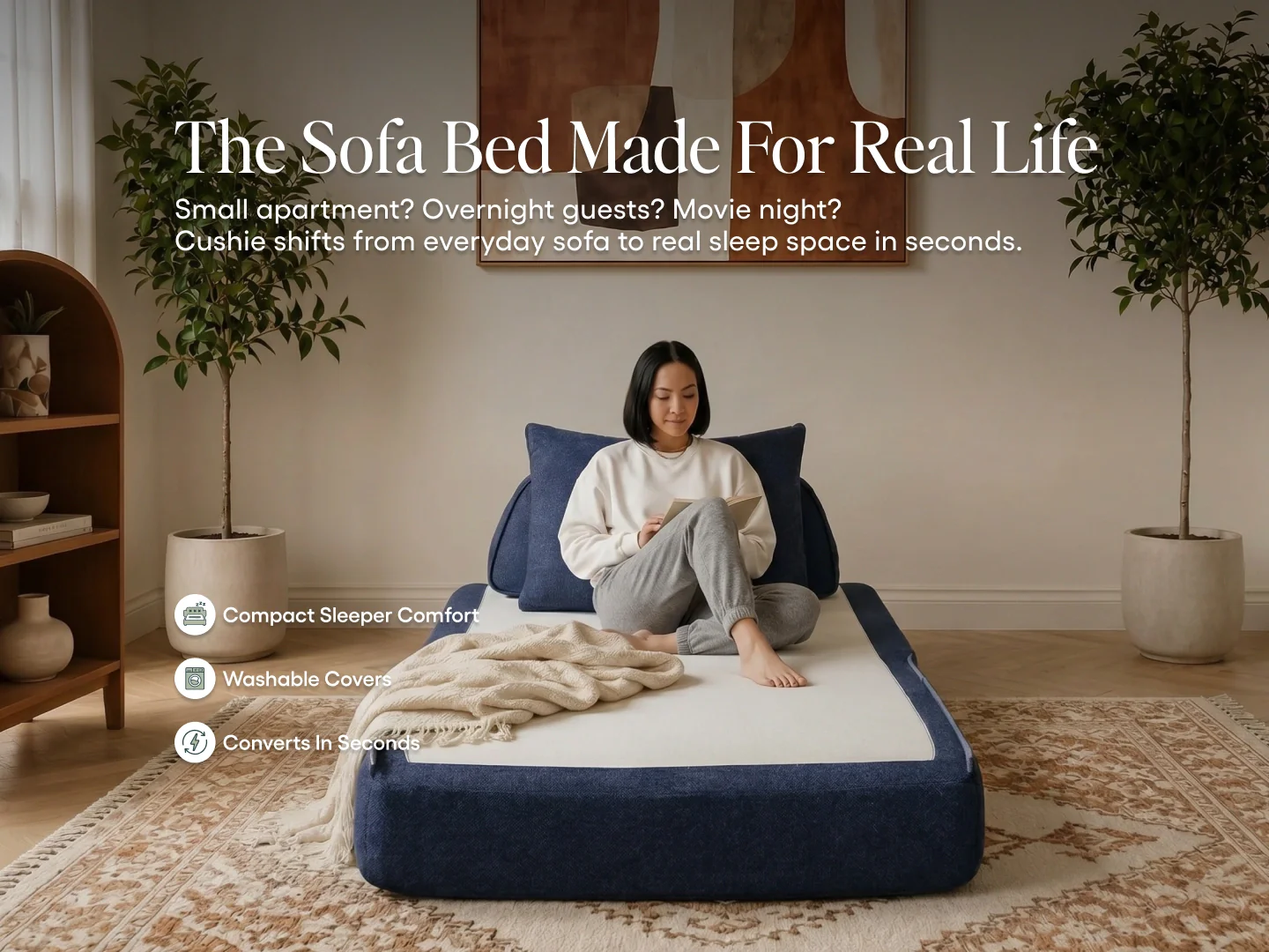 Cushie Modular Sofa Bed - Image 135