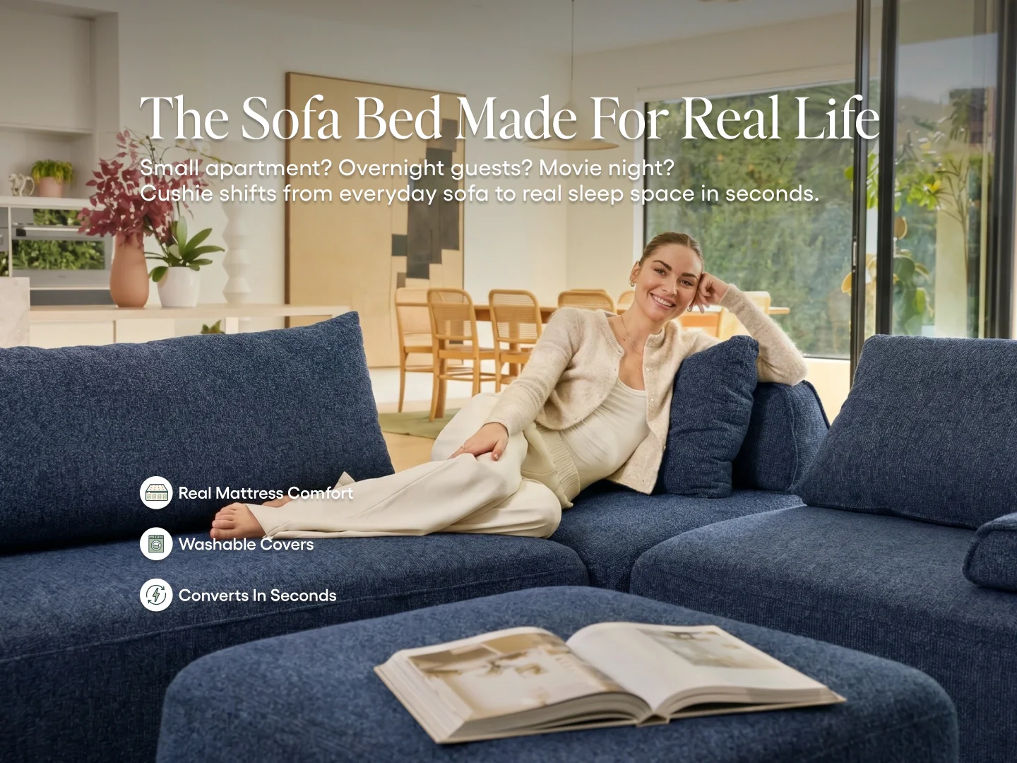 Cushie Modular Sofa Bed - Image 140