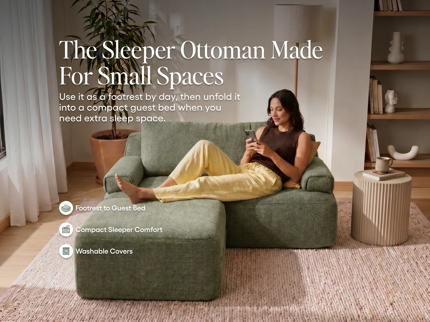 Cushie Ottoman Sofa Bed - Image 5