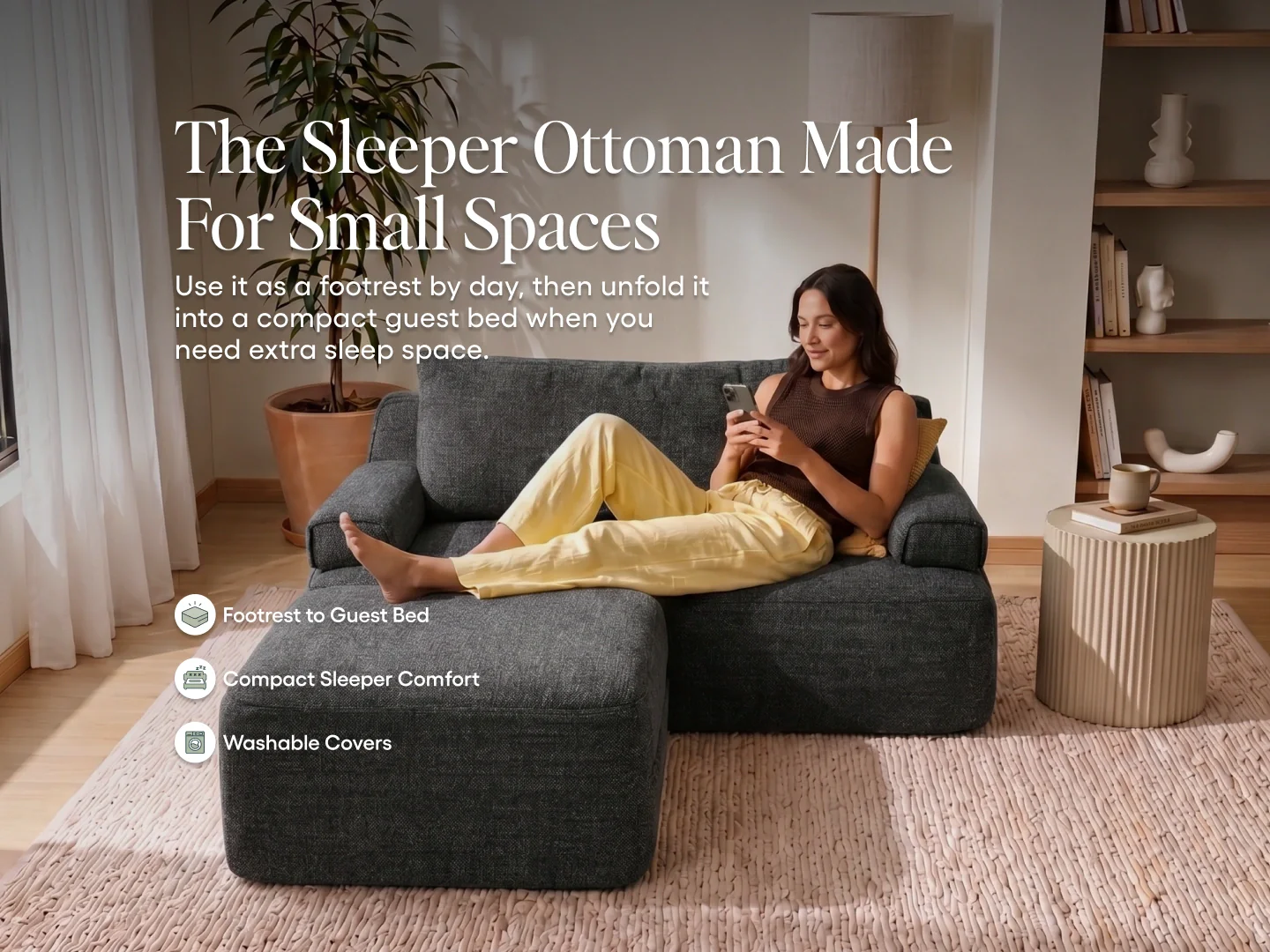 Cushie Ottoman Sofa Bed - Image 6