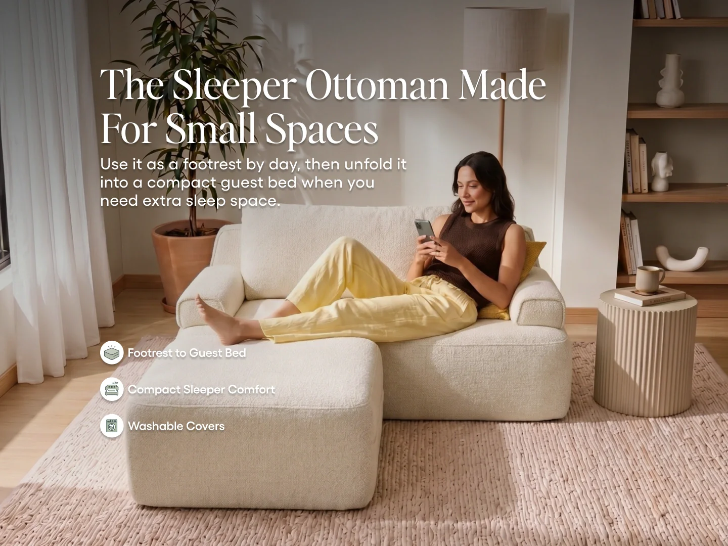 Cushie Ottoman Sofa Bed - Image 7
